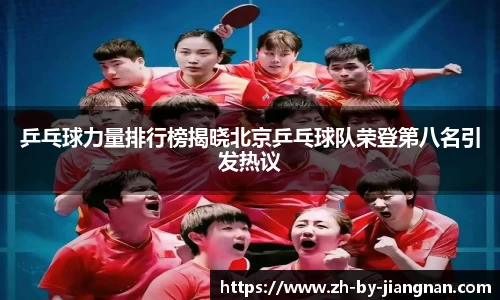 乒乓球力量排行榜揭晓北京乒乓球队荣登第八名引发热议